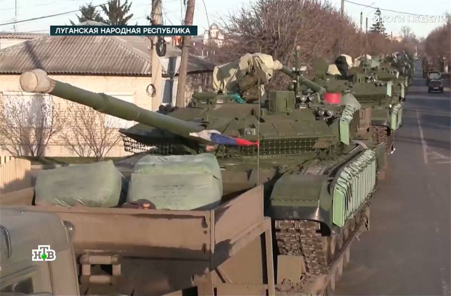 Jetzt schickt Putin seine Garde-Panzer! Truppen in Luhansk sollen 200 Panzer vom Typ T-90 M bekommen